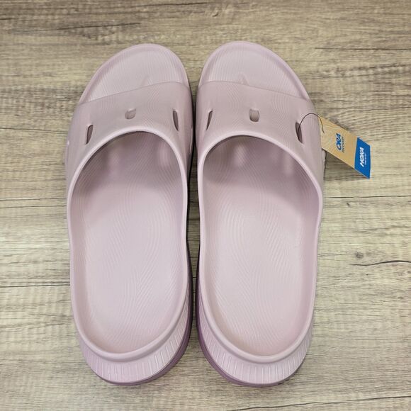 Hoka One U Ora Recovery Slide 3 Men’s Sz 13 Women's Sz 15 Pale Mauve Sandals NEW - Picture 5 of 9